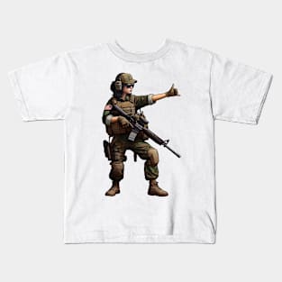 Tactical Girl Kids T-Shirt